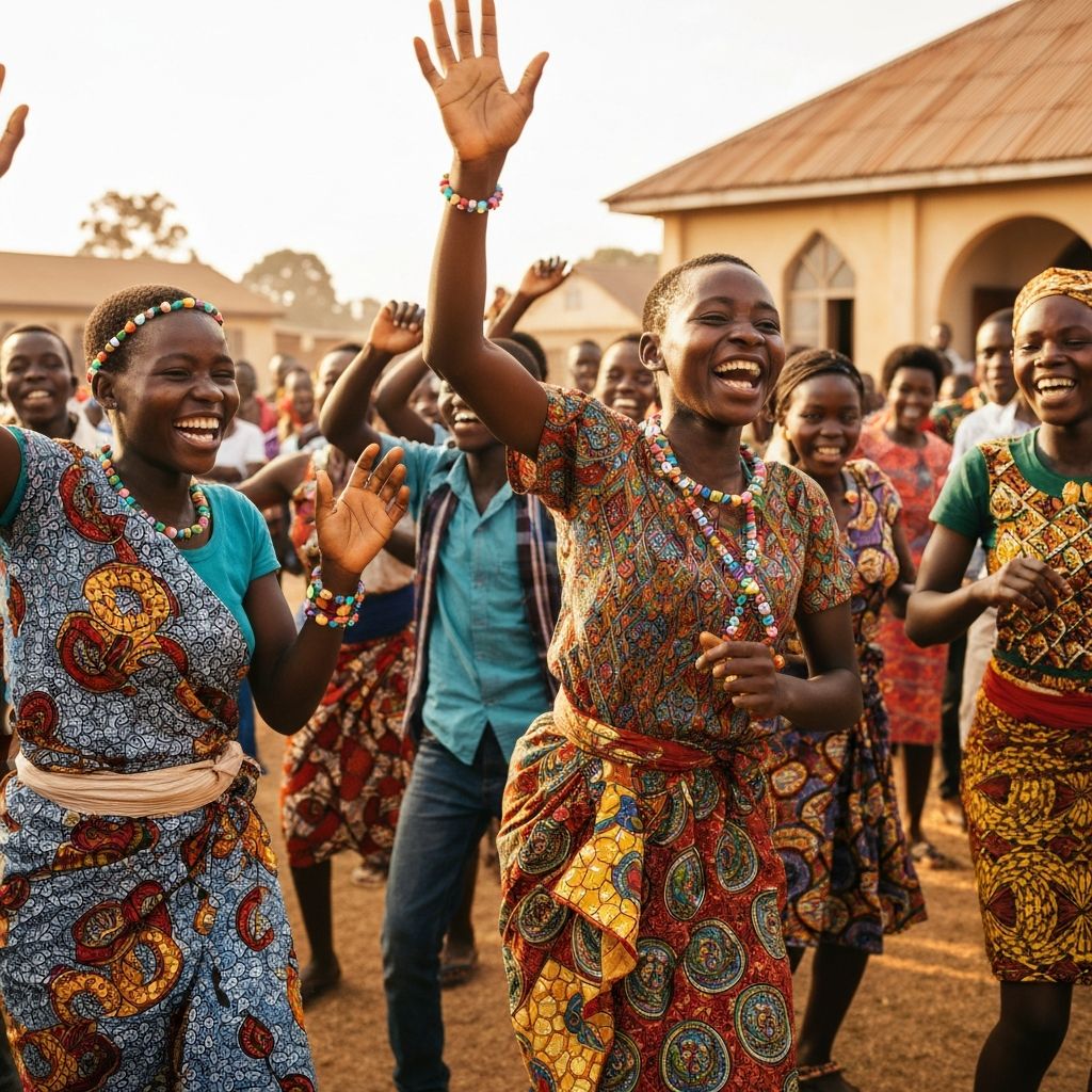 Events & Activities - African youth celebrating together